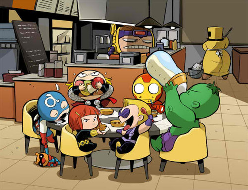 A-Babies do Shawarma!