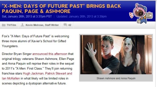 Paquin is given top billing and Kitty is left out.