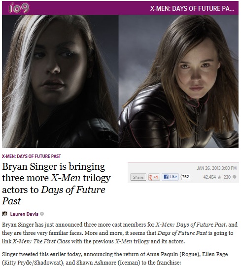 Iceman is dropped out for Rogue and Kitty.