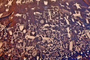 anasazi cave drawings