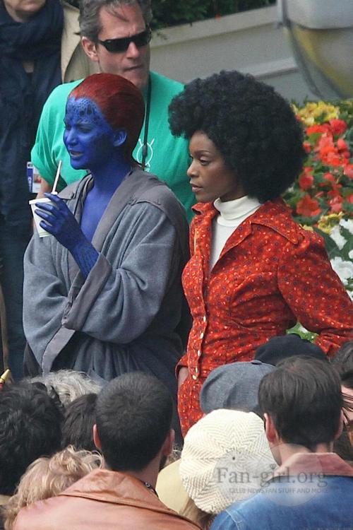 Mystique and possibly Misty Knight?